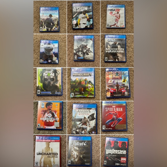 Sony Other - PS4 game bundle-19 games included